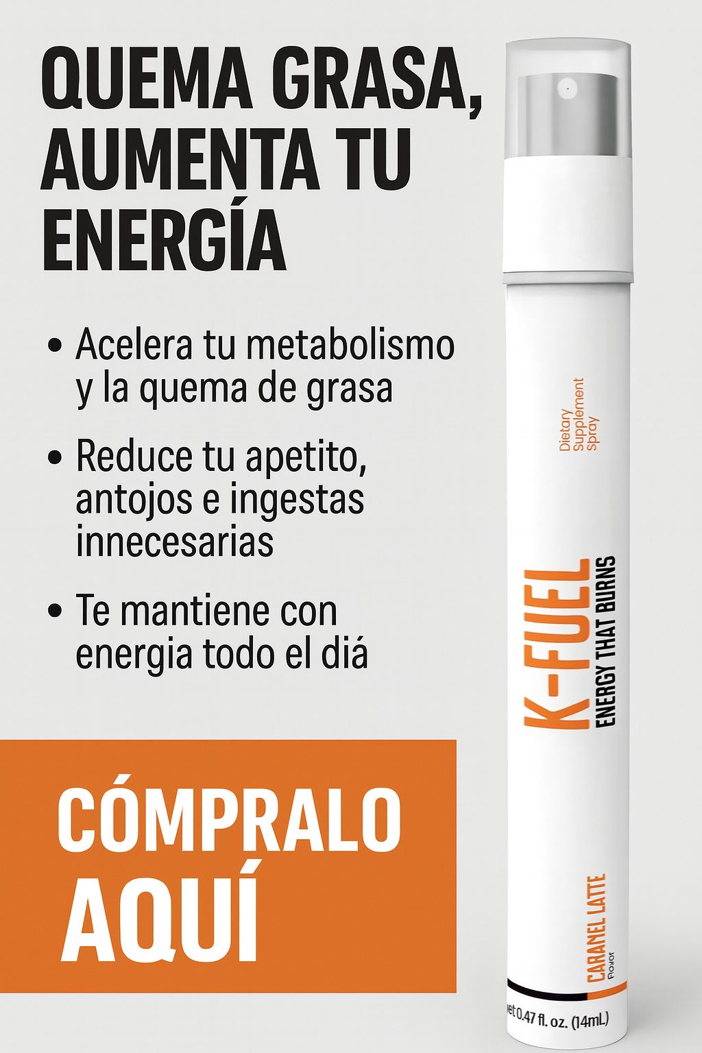 K FUEL (Ideal para bajar de 15 a 20 libras por mes)