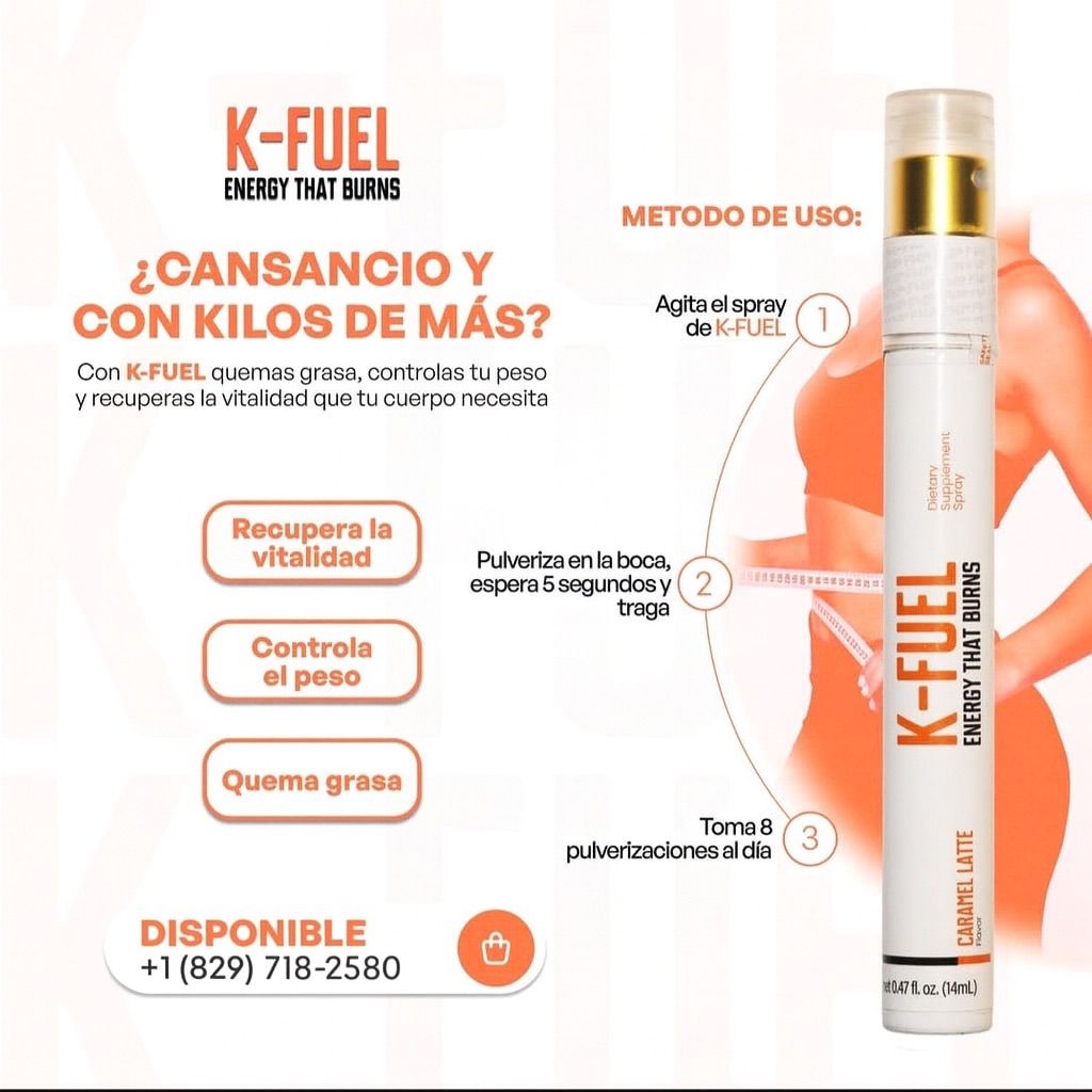 K FUEL (Ideal para bajar de 15 a 20 libras por mes)