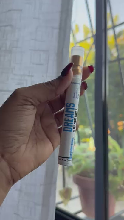 DREAMS - Spray natural para dormir mejor y reducir el estrés.